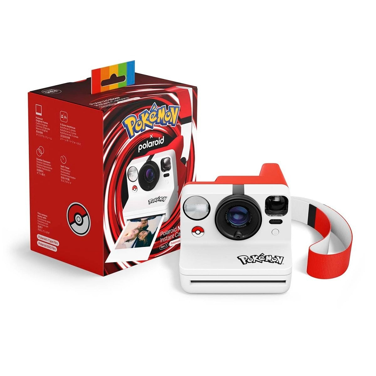 Pokémon × Polaroid: Polaroid Now Instant Camera Generation 3—Pokémon Edition