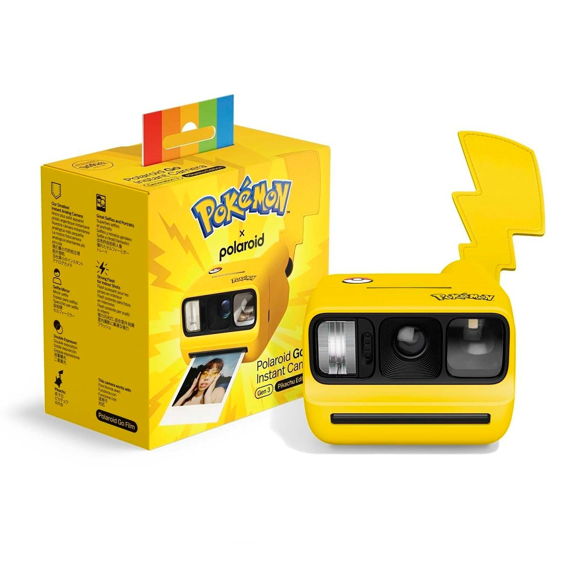Pokémon × Polaroid: Polaroid Go Instant Camera Generation 3—Pikachu Edition