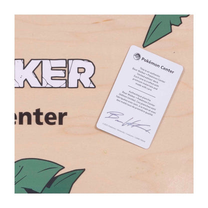 Pokémon Center × Bear Walker: Leafeon Skateboard Deck