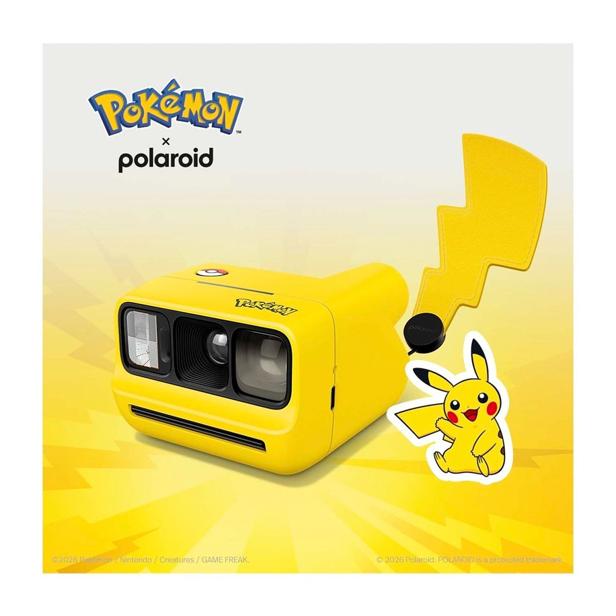 Pokémon × Polaroid: Polaroid Go Instant Camera Generation 3—Pikachu Edition