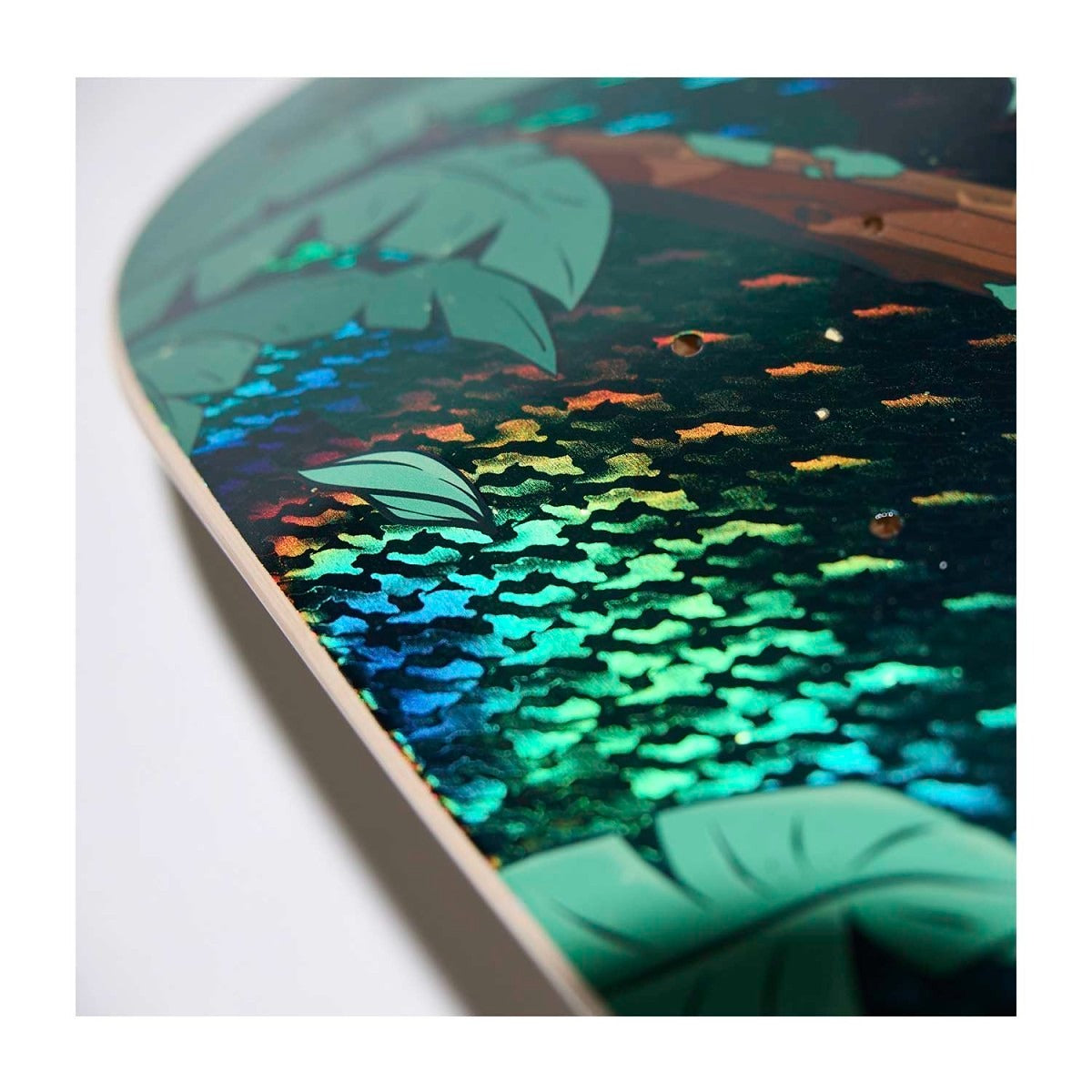 Pokémon Center × Bear Walker: Leafeon Skateboard Deck