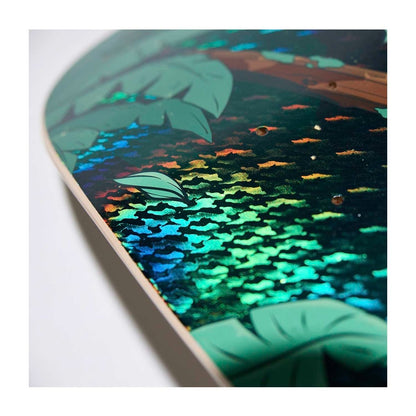 Pokémon Center × Bear Walker: Leafeon Skateboard Deck